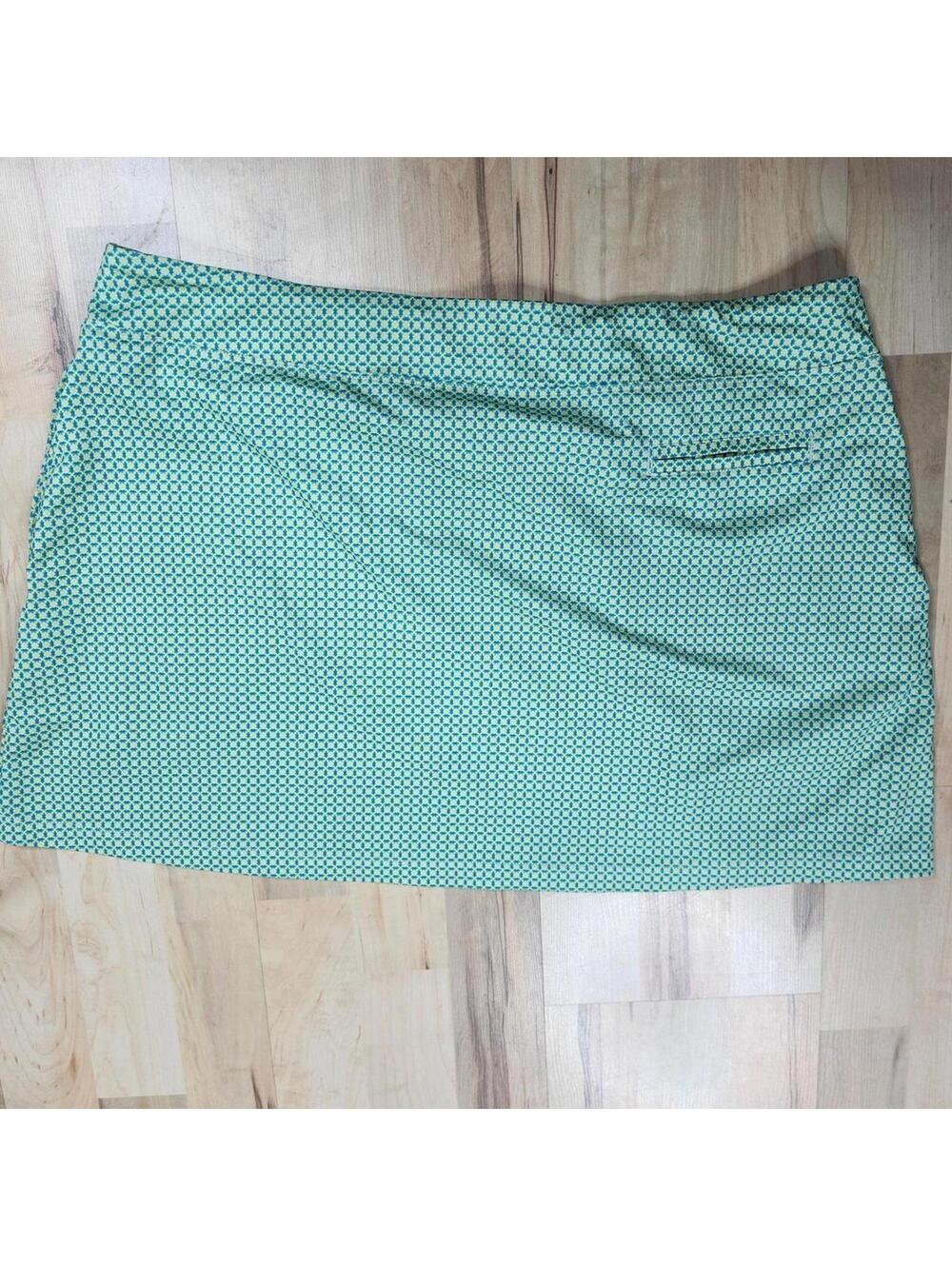Puma Golf Skirt Athletic Performance Geometric Print Skirt XL - Picture 3 of 6